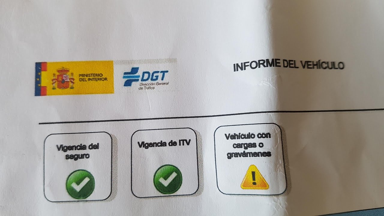informe de la dgt