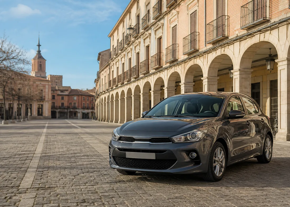 Calle Mayor de Alcalá de Henares, donde realizamos revisiones de coches de segunda mano