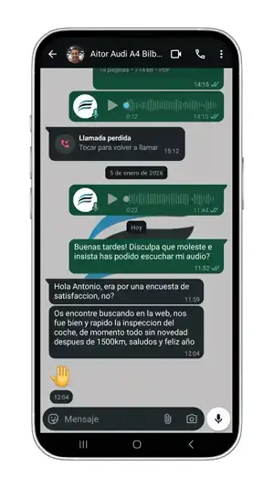 Reseña real 9 de un cliente de mybestcheck