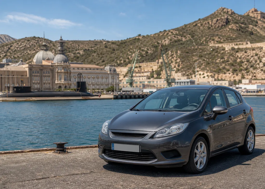Puerto de Cartagena, donde realizamos revisiones de coches de segunda mano