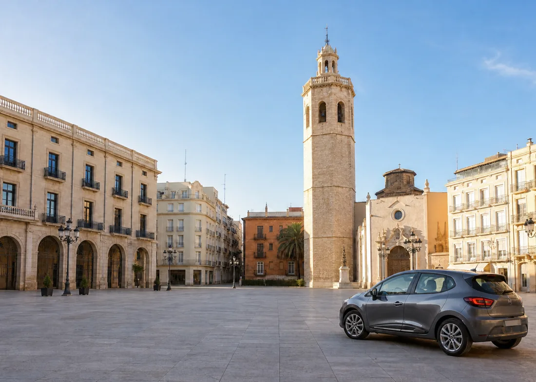Vista de Castellón, donde realizamos revisiones de coches de segunda mano