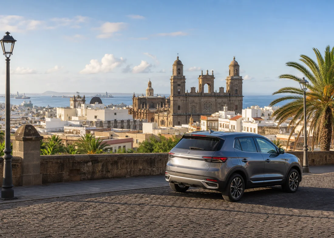 Vegueta y catedral de Santa Ana en Las Palmas de Gran Canaria, donde realizamos revisiones de coches de segunda mano