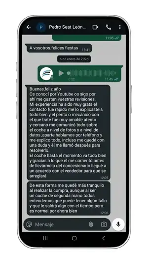 Reseña real 4 de un cliente de mybestcheck