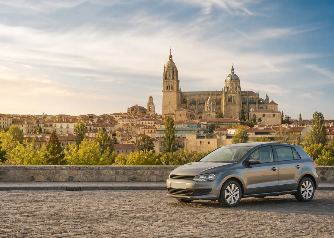 Vista de Salamanca, donde realizamos revisiones de coches de segunda mano
