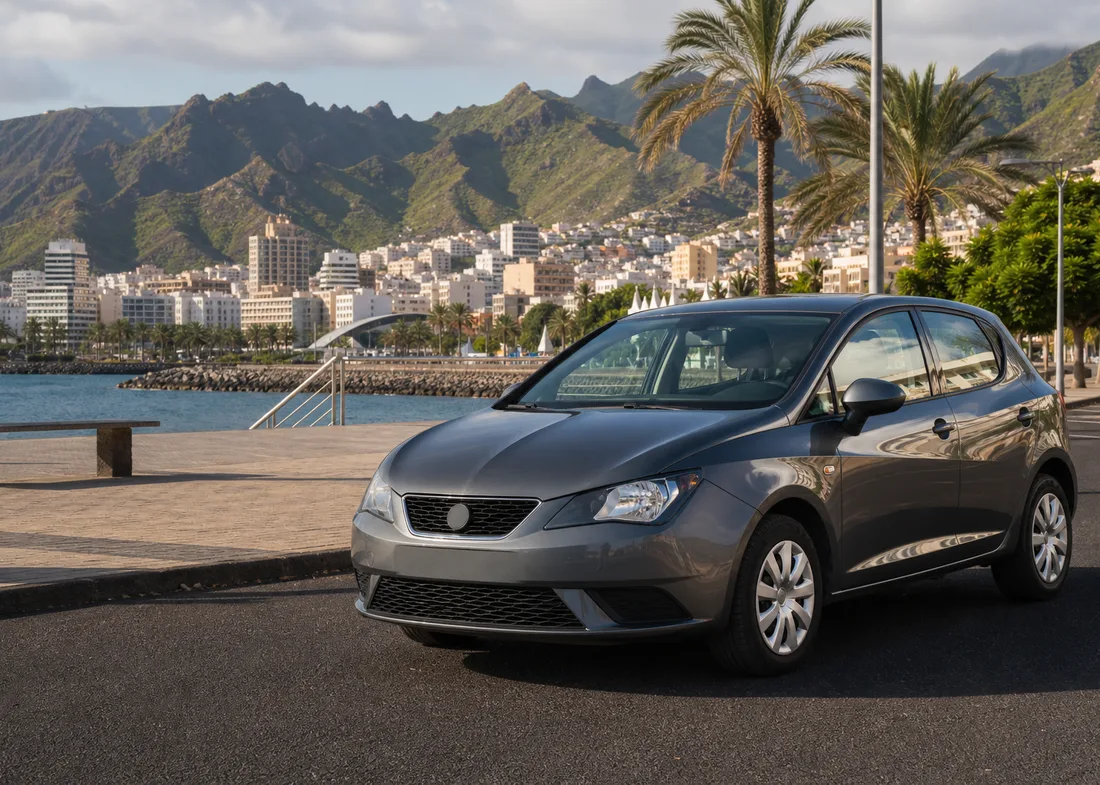 Frente marítimo y macizo de Anaga en Santa Cruz de Tenerife, donde realizamos revisiones de coches de segunda mano