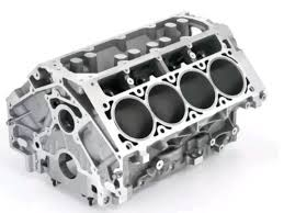 Bloque motor de un coche