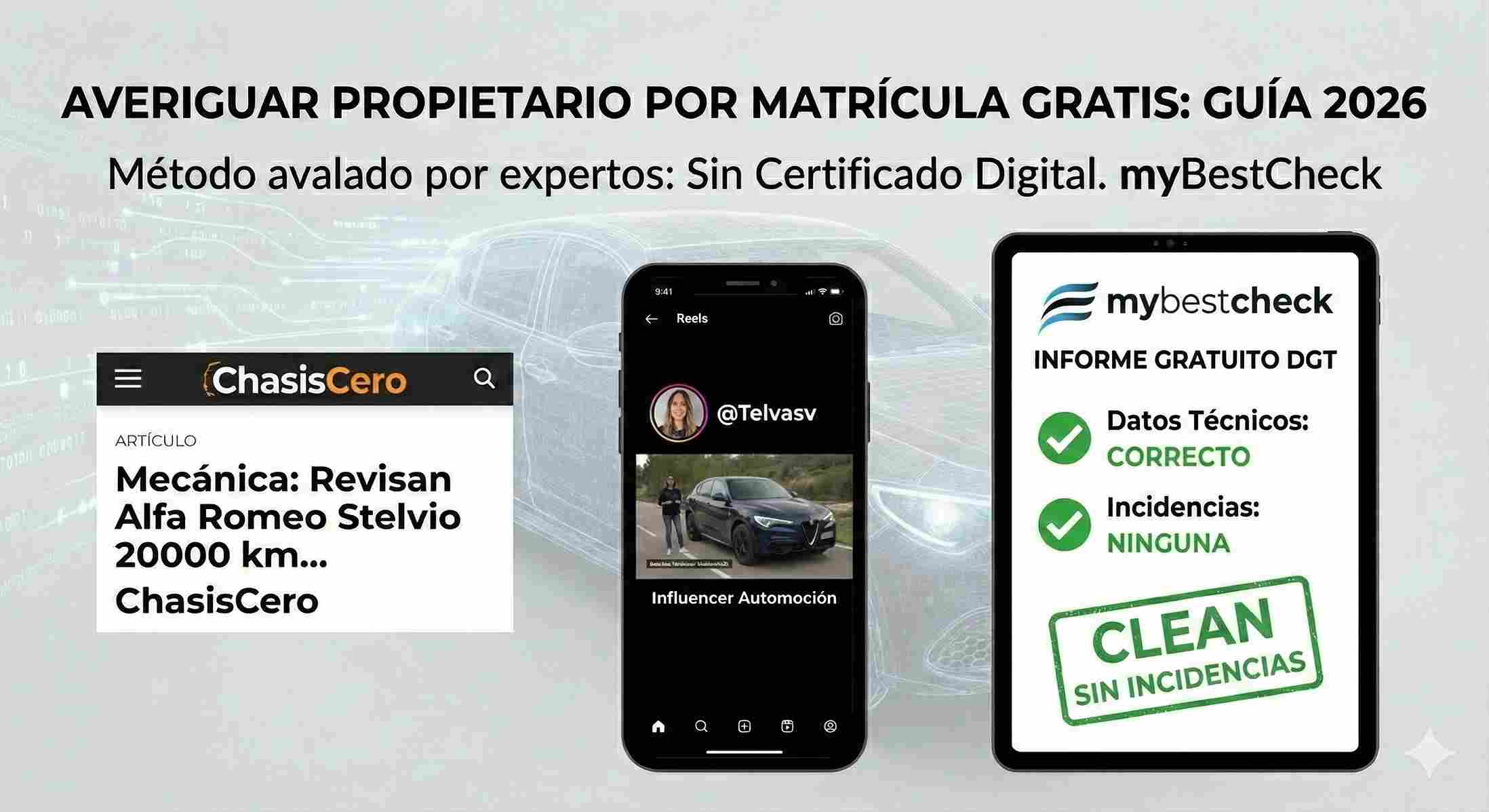 mybestcheck saber propietario por matrícula gratis